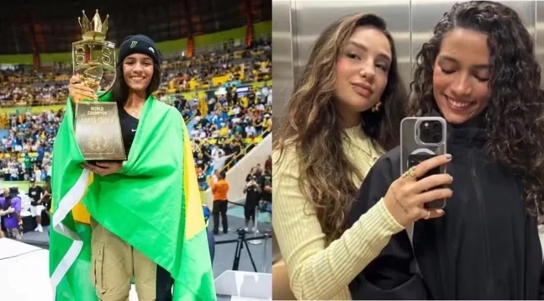 Rayssa Leal se assume bissexual nas redes sociais; skatista namora influenciadora