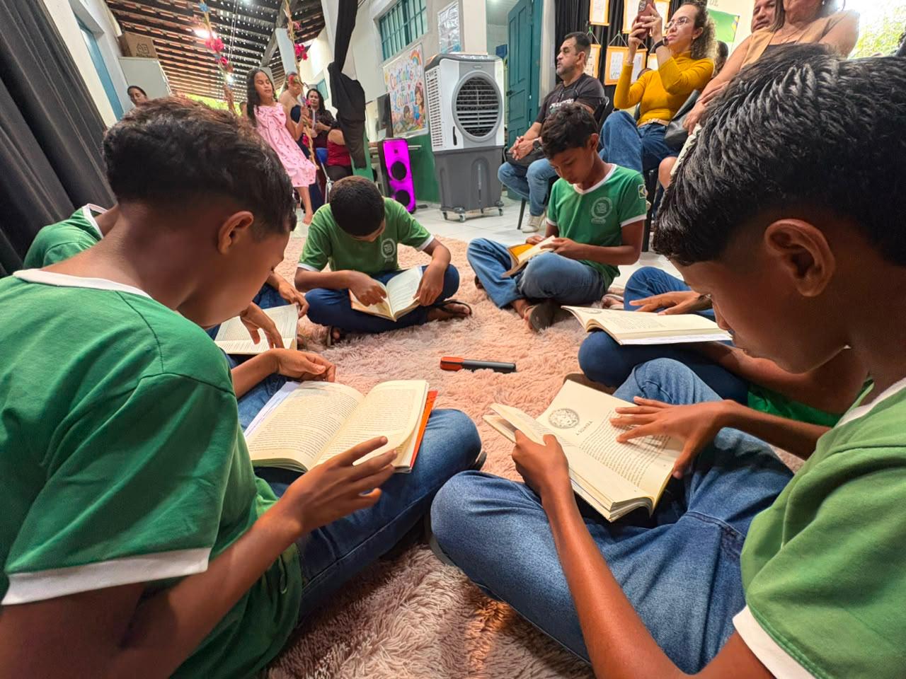 Esperantina promove Projeto de Leitura - Divulgação/ASCOMEsperantina promove Projeto de Leitura - Divulgação/ASCOM