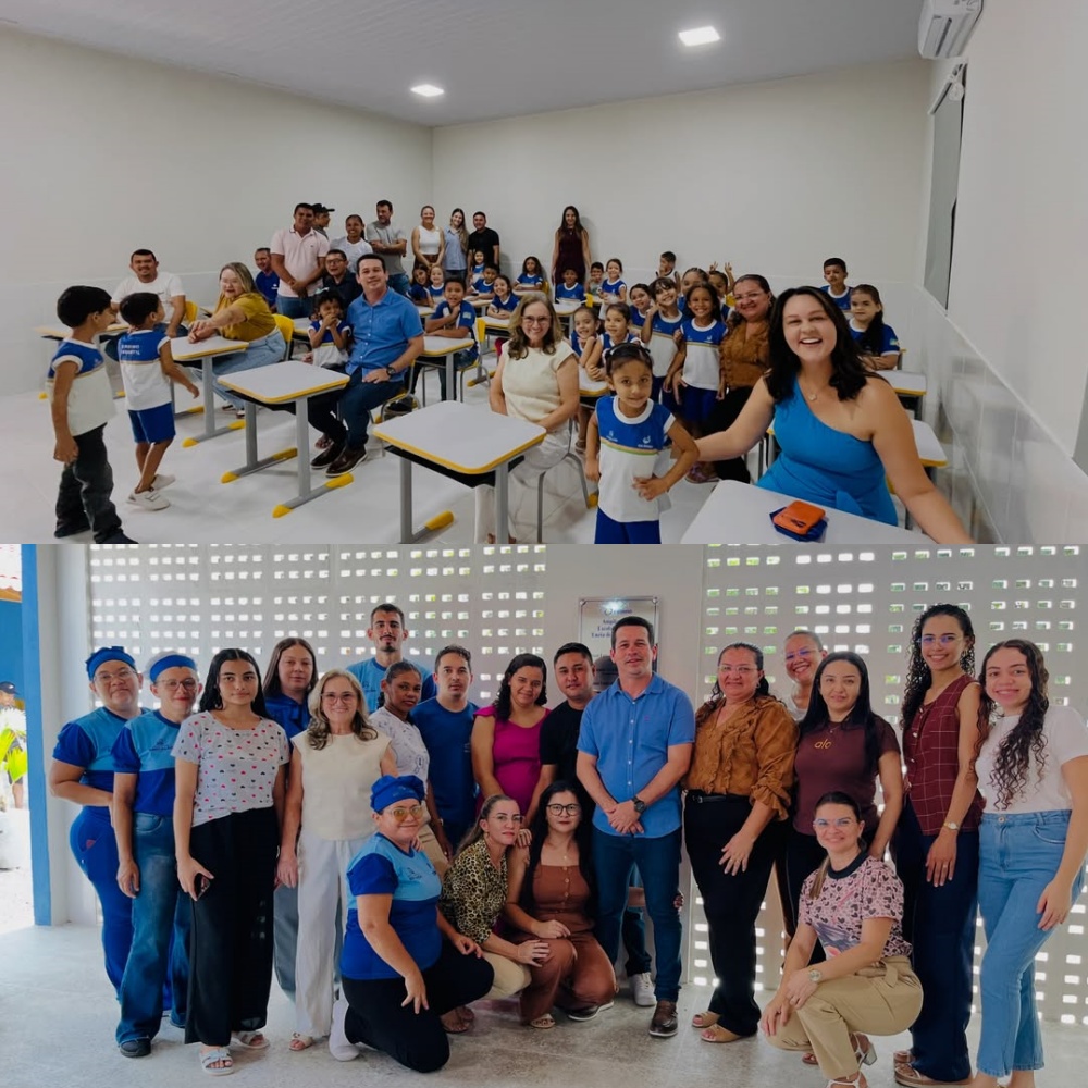Escola Municipal Luzia de Sousa Aguiar | Divulgação/Ascom