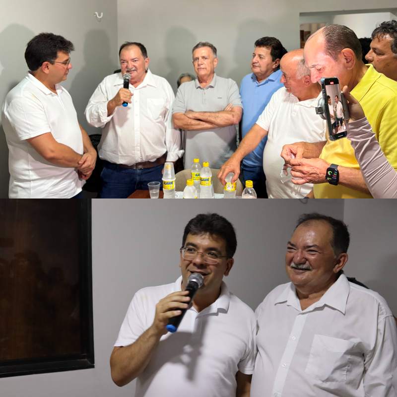 Prefeito Demazinho recebe governador Rafael Fonteles e grandes lideranças políticas - Divulgação/ASCOM