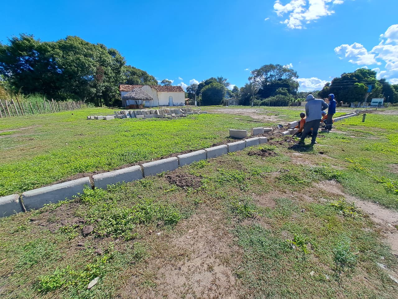 Prefeitura de São João do Arraial inicia construção de praça na comunidade Santa Rosa - Imagem 2