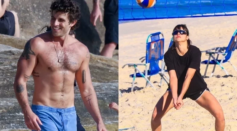 Chay Suede  e Agatha Moreira aproveitam folga de novela para curtir praia; fotos!