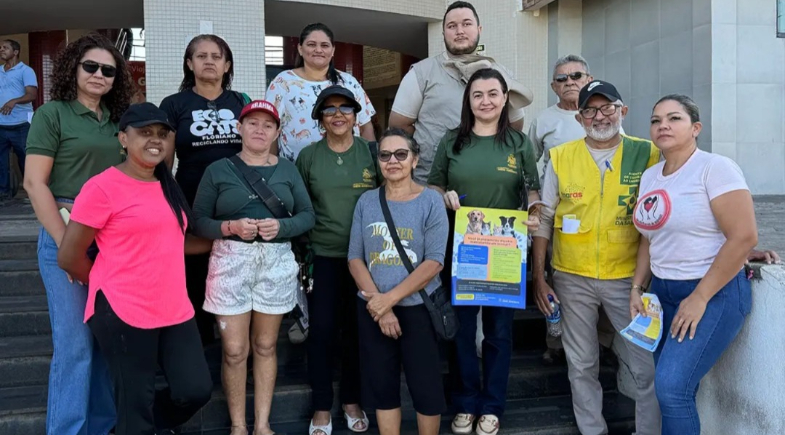 Prefeitura de Floriano promove ação educativa sobre cuidados com animais
