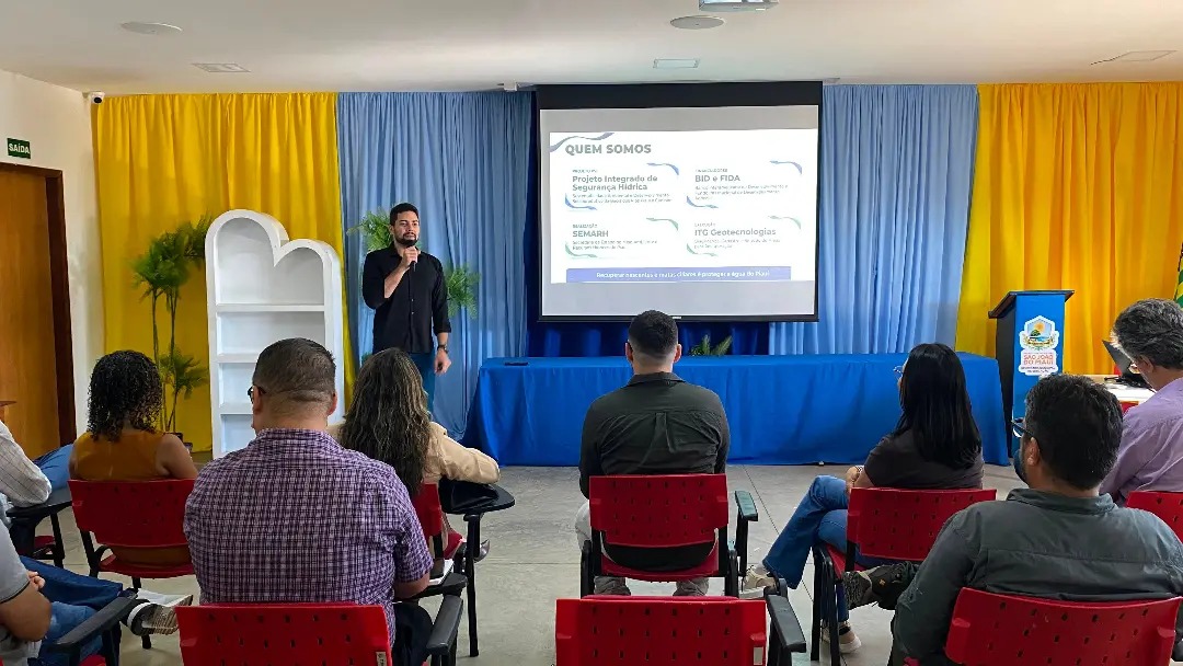 Apresentação do Projeto Integrado de Segurança Hídrica- Foto: Prefeitura de São João do PiauíApresentação do Projeto Integrado de Segurança Hídrica- Foto: Prefeitura de São João do Piauí