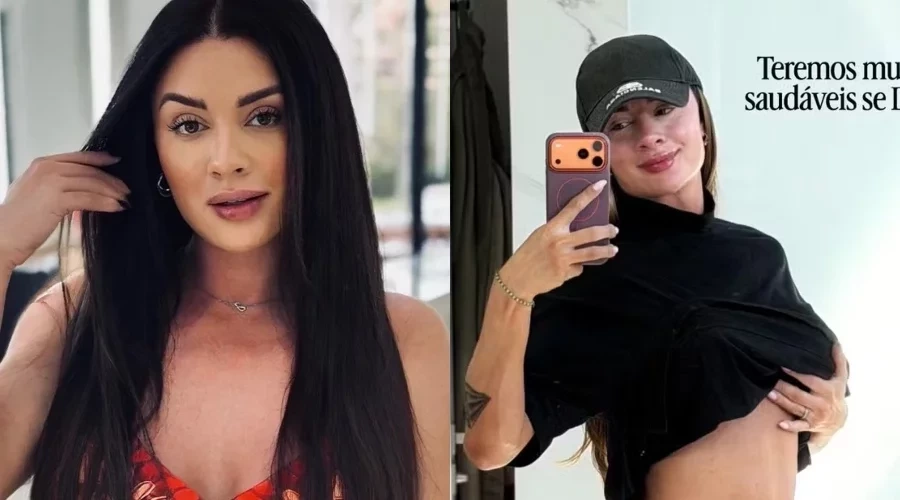 Juju Salimeni mostra barriga inchada durante congelamento de óvulos