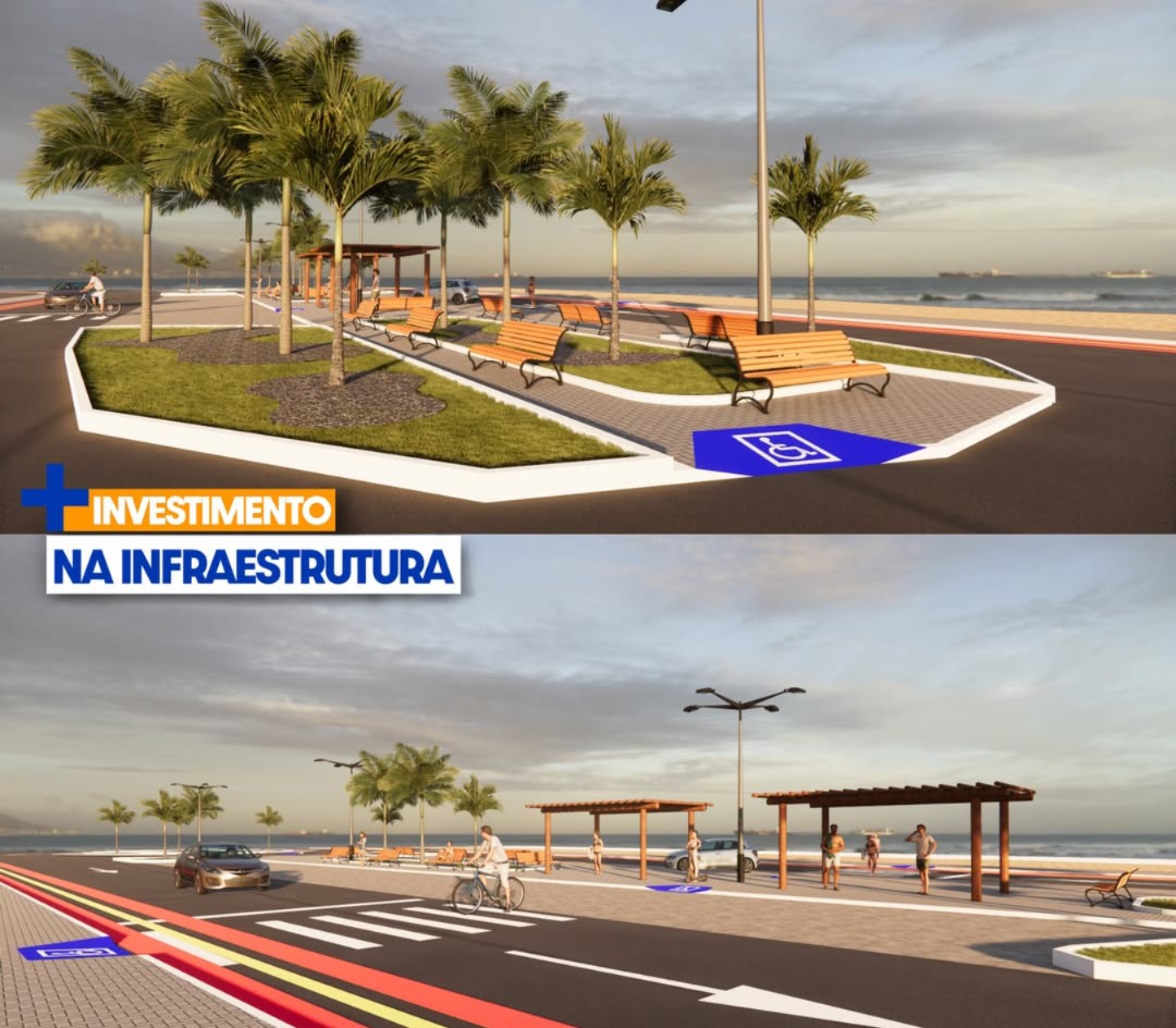 Projeto da obra de revitalização - Foto: Prefeitura de ParnaíbaProjeto da obra de revitalização - Foto: Prefeitura de Parnaíba