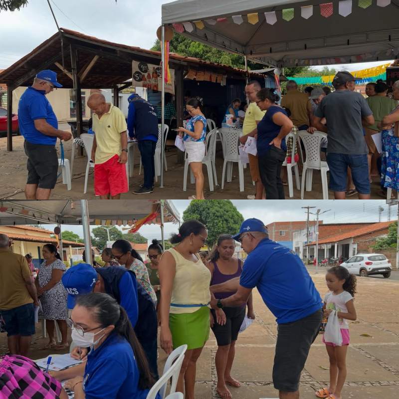 Hiperdia Junino  - Foto: Prefeitura de Tanque do Piauí