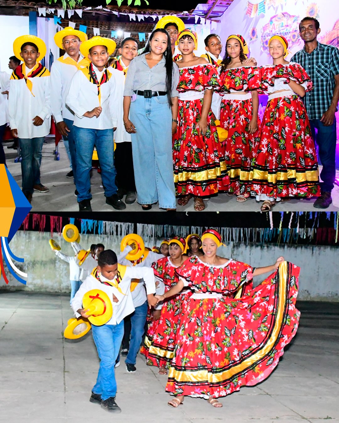 Festa junina da Escola Ribamar Leal - Foto: Prefeitura de FlorianoFesta junina da Escola Ribamar Leal - Foto: Prefeitura de Floriano