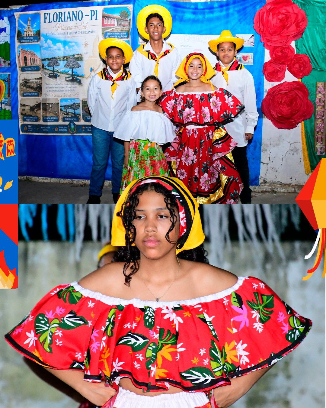Festa junina da Escola Ribamar Leal - Foto: Prefeitura de Floriano