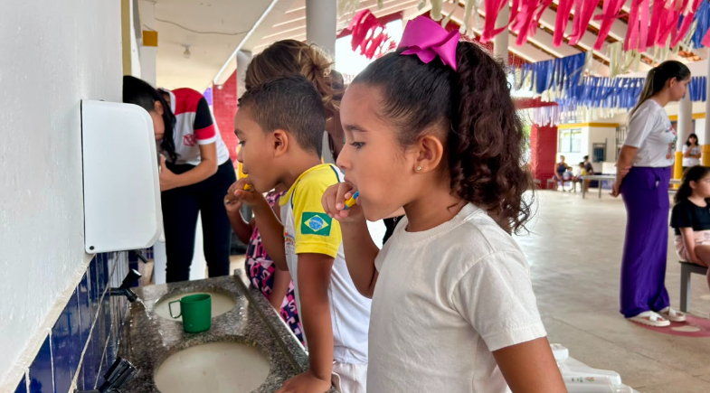  Prefeitura de Colônia do Gurguéia promove oficina de saúde bucal para crianças da Creche Zezé Soares