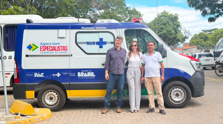 Várzea Grande recebe ambulância 0 km para reforçar a rede municipal de saúde