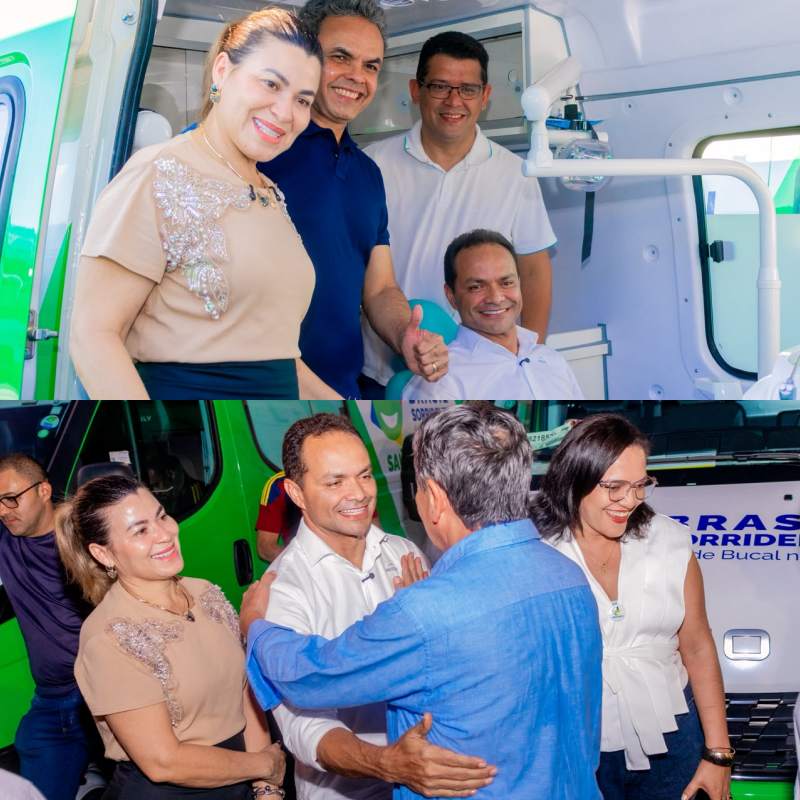 José de Freitas recebe Odontomóvel  - Divulgação/ASCOMJosé de Freitas recebe Odontomóvel  - Divulgação/ASCOM