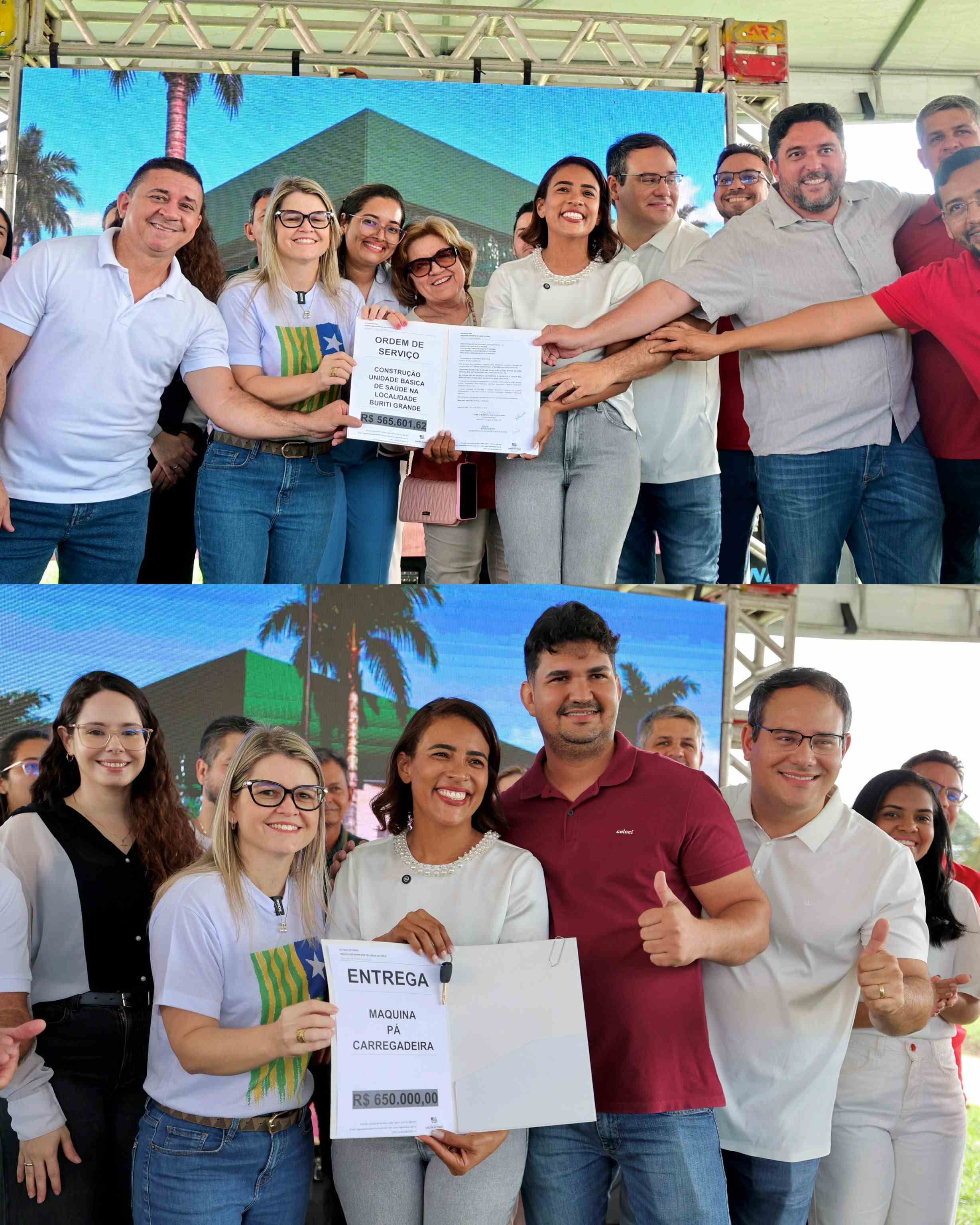 Prefeitura de Lagoa do Piauí realiza entrega de veículos, equipamentos e ordens de serviço - Imagem 2