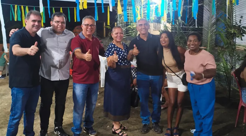Prefeito Joaquim Tropi marca presença nas comemorações de 41  anos do Assentamento Campestre