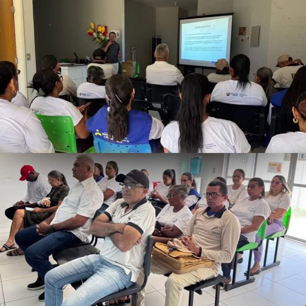 Profissionais da Atenção Básica de Socorro do Piauí participam de capacitação sobre a Doença de Chagas | Divulgação/Prefeitura de Socorro do Piauí