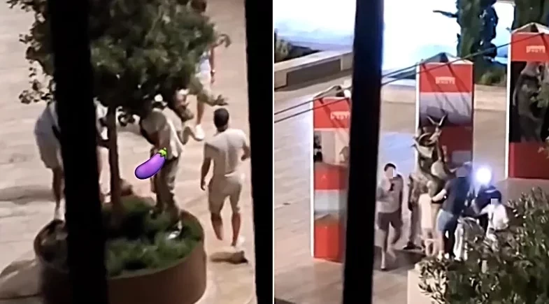 Turistas são flagrados simulando ato sexual em memorial e causam revolta; vídeo!