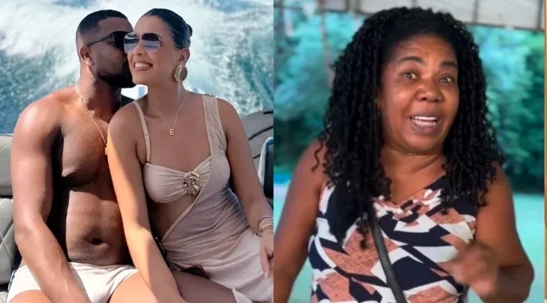 Davi Brito reage a choro da mãe após oficializar união estável: “Somos adultos”