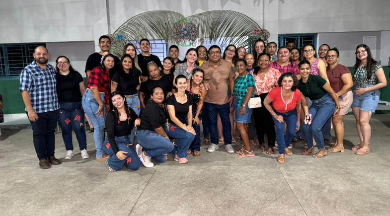 Prefeita Ivanária Sampaio participa do Arraiá da Melhor Idade promovido pela Secretaria Municipal de Assistência Social