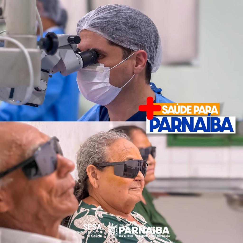  Mutirão de cirurgias de catarata em Parnaíba - Divulgação/ASCOM
