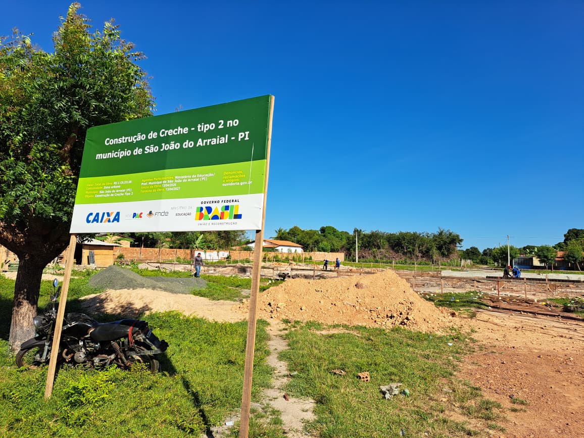 São João do Arraial investe mais de R$ 3 milhões na construção de nova creche no bairro Sossego - Imagem 2