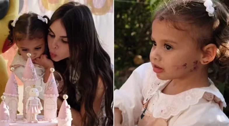 Amanda Kimberlly celebra aniversário de 2 anos de Helena sem a presença de Neymar