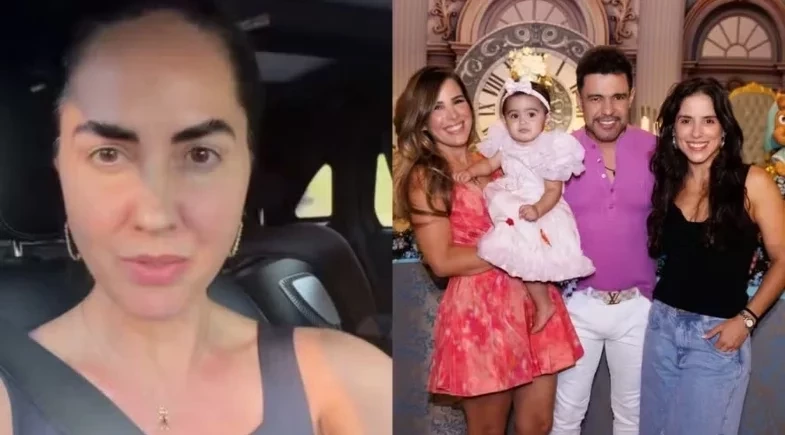 Graciele Lacerda conta como é a relação dos filhos do casamento anterior de Zezé Di Camargo