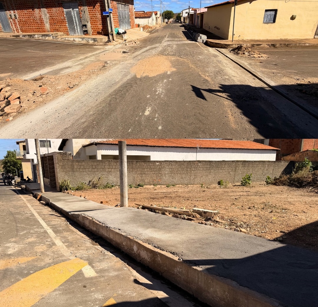 Santo Antônio de Lisboa inicia obras de calçadas e sarjetas para fortalecer infraestrutura urbana | Divulgação/Prefeitura de Santo Antônio de Lisboa