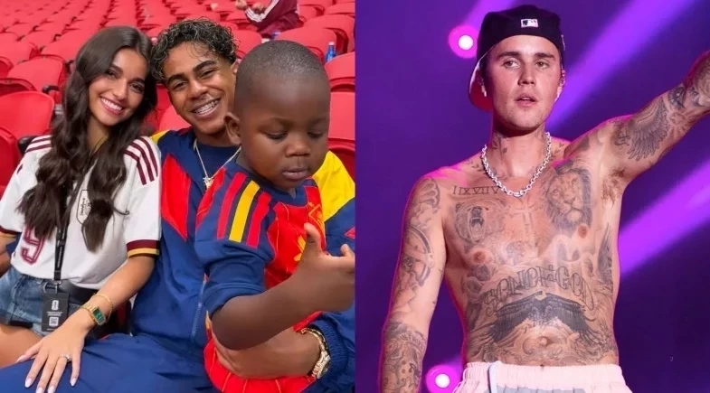 Namorada pressiona Yamal para chegar à final após anúncio de Justin Bieber