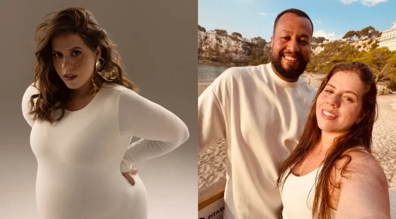 Tati Machado revela sexo e nome do bebê em vídeo emocionante