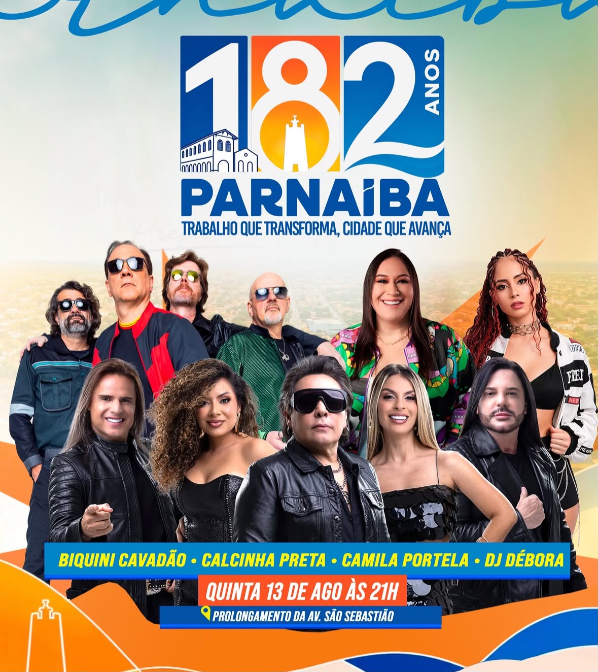 Calcinha Preta é confirmada no aniversário de 182 anos de parnaiba; confira programação - Imagem 1