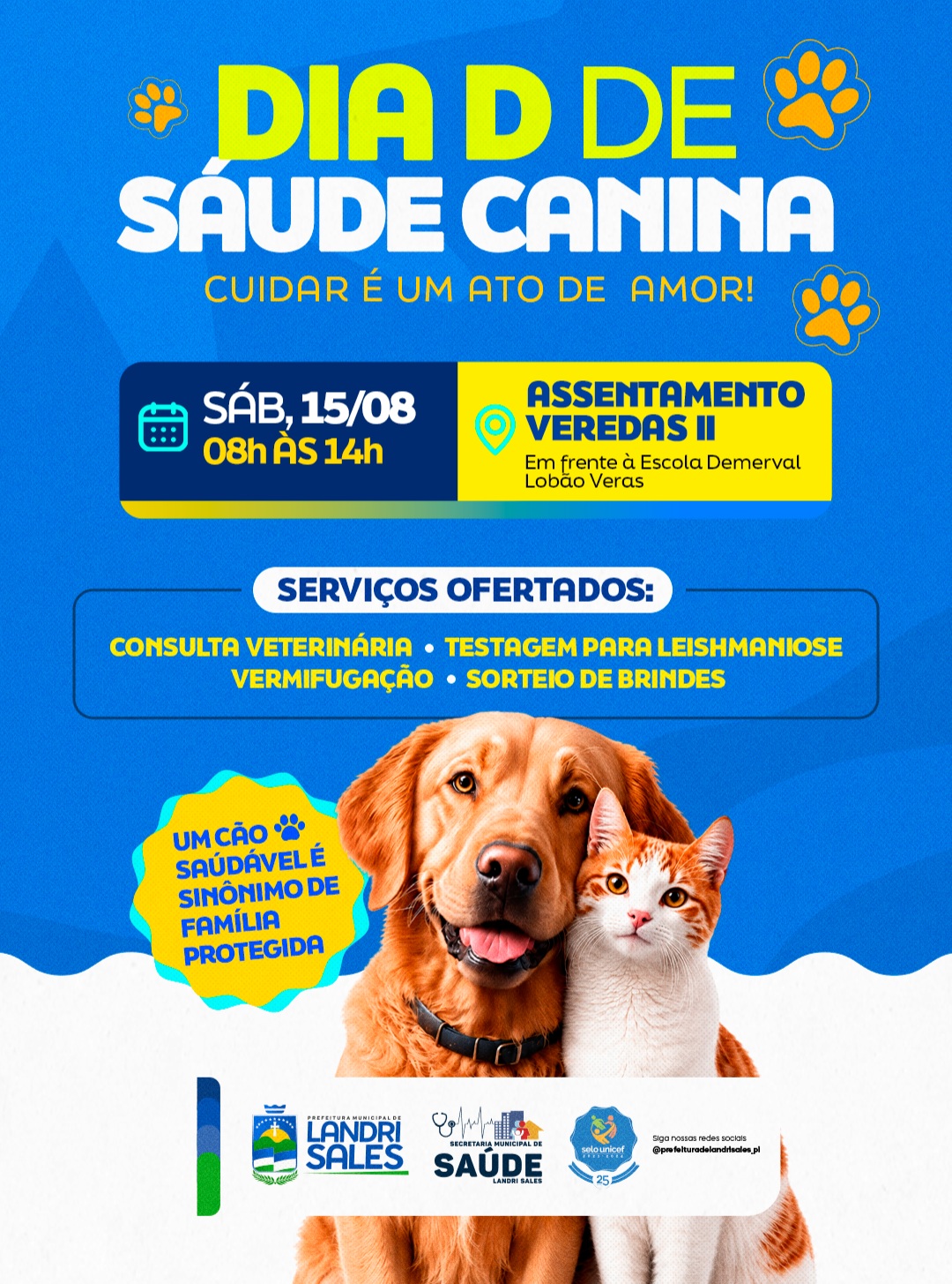 Dia D de Saúde Canina - Divulgação/ASCOM