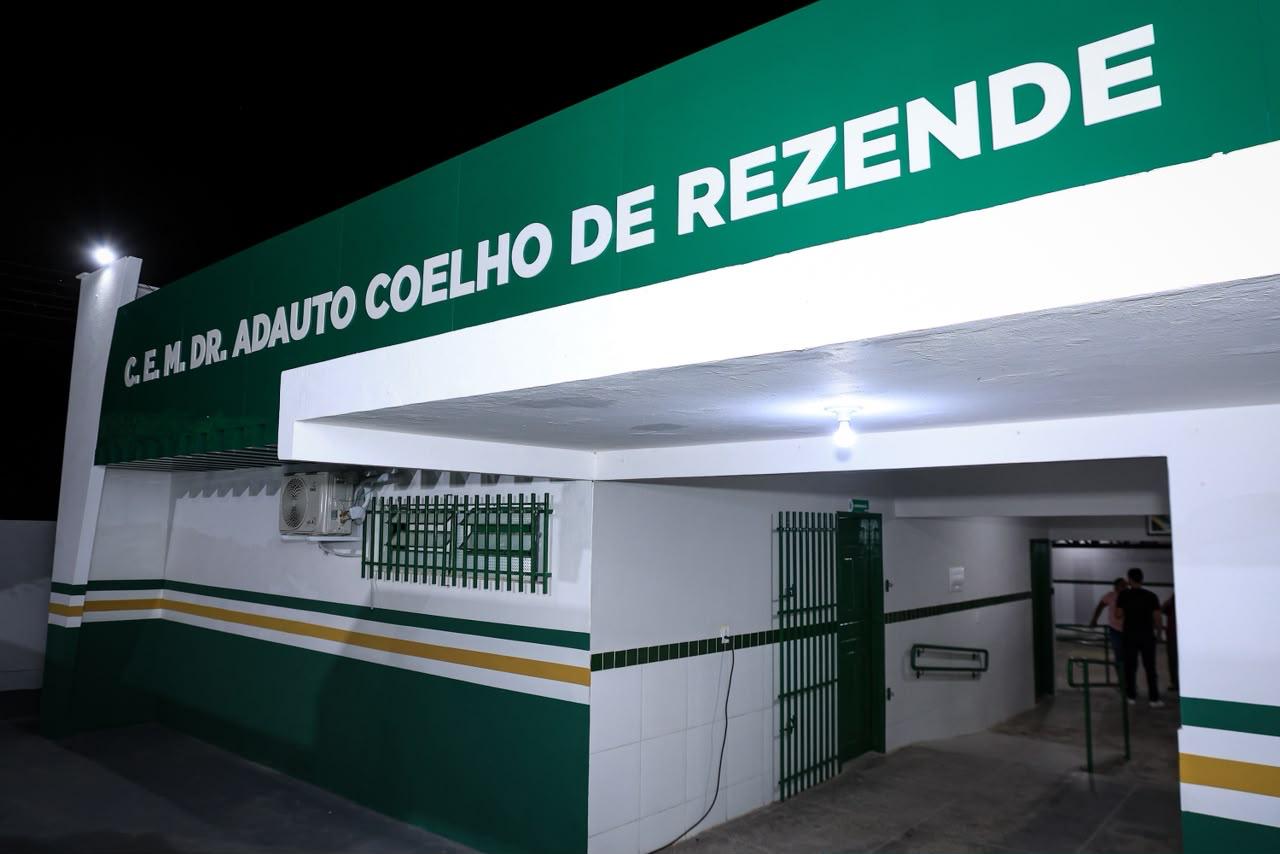 Piripiri entrega CEM Adauto Coelho de Resende reconstruído - Divulgação/ASCOM