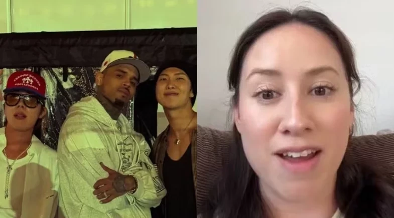 Chris Brown ataca fã de BTS após polêmica com RM e J-hope