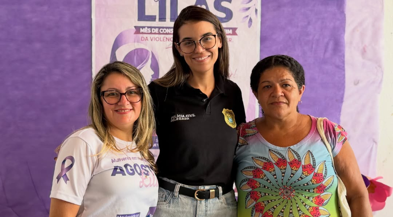 Agosto Lilás: Parnaíba reforça ações de combate à violência contra a mulher