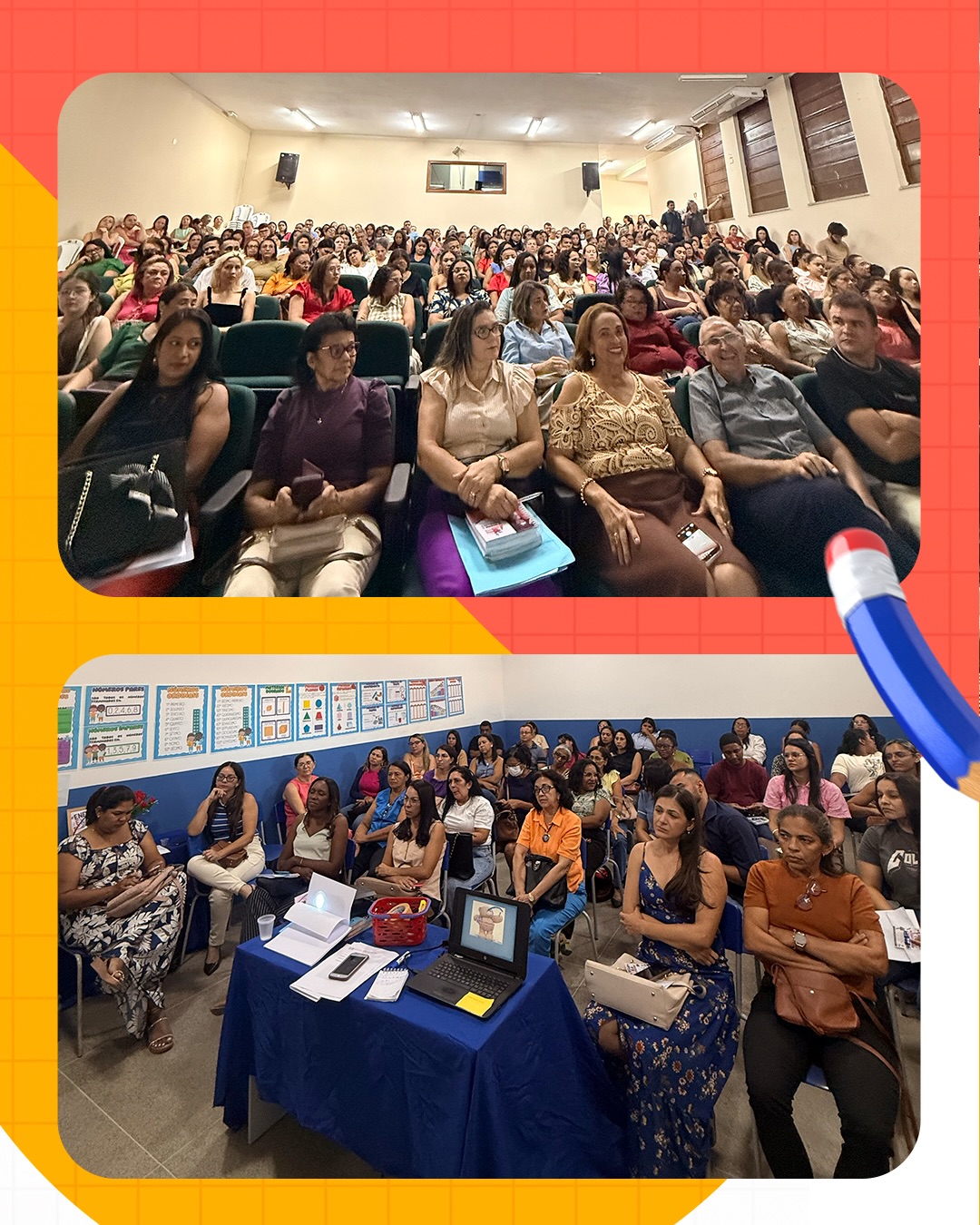 Floriano reúne profissionais da educação - Foto: Prefeitura de Floriano
