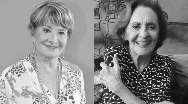 Glória Menezes e Laura Cardoso já atuaram juntas na TV e no teatro