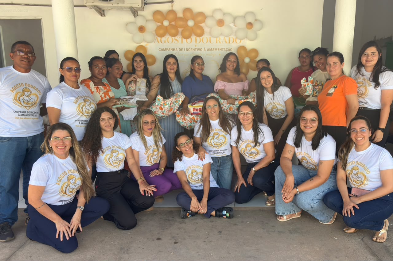 Agosto Dourado reforça importância do aleitamento materno em Esperantina | Divulgação/AscomAgosto Dourado reforça importância do aleitamento materno em Esperantina | Divulgação/Ascom