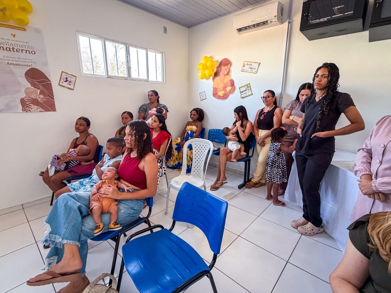 Prefeitura de Lagoa do Piauí promove ação do Agosto Dourado na localidade Santo Antônio | Divulgação/Ascom