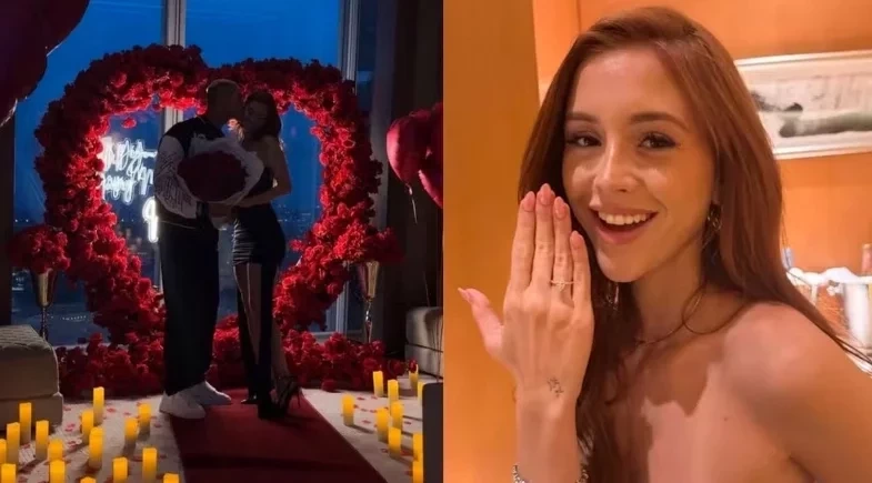 Richarlison pede Amanda Araújo em casamento: “Eu disse sim”