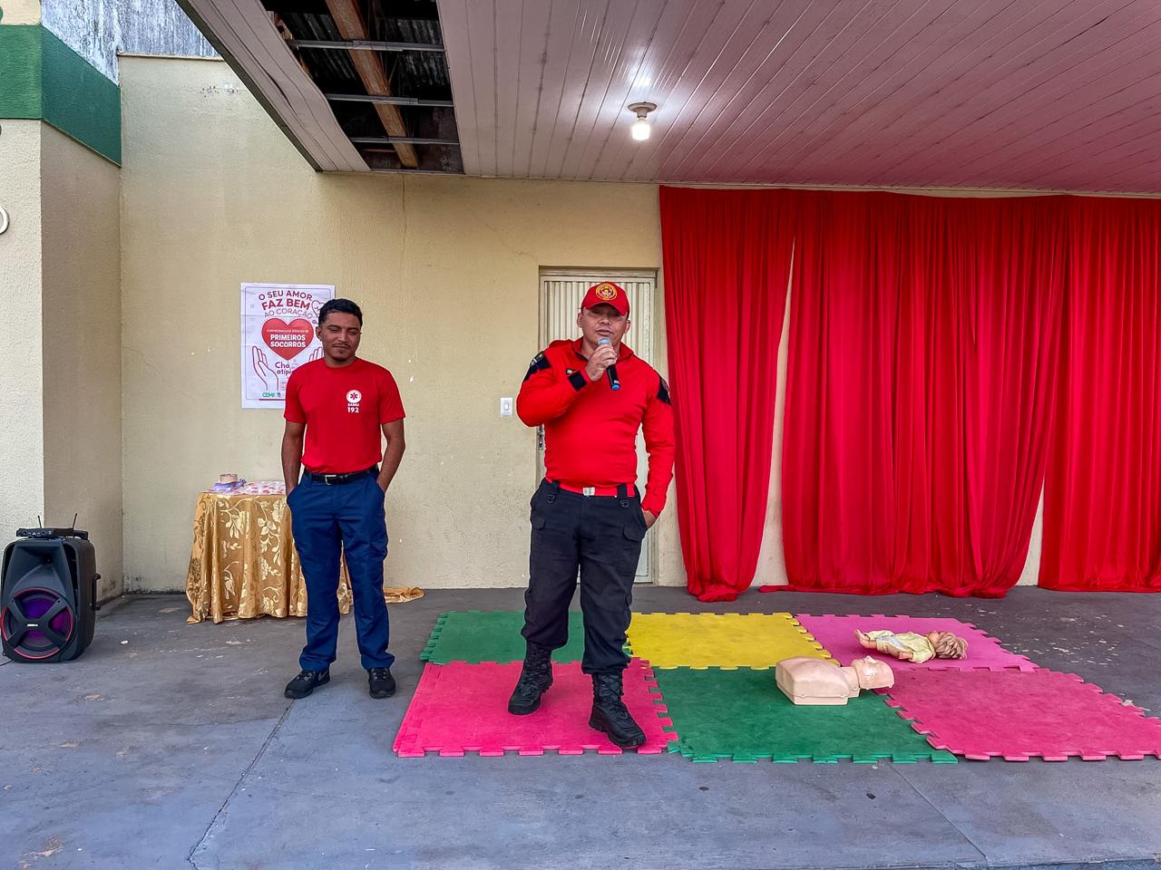 Piripiri promove curso de primeiros socorros para mães - Divulgação/ASCOMPiripiri promove curso de primeiros socorros para mães - Divulgação/ASCOM