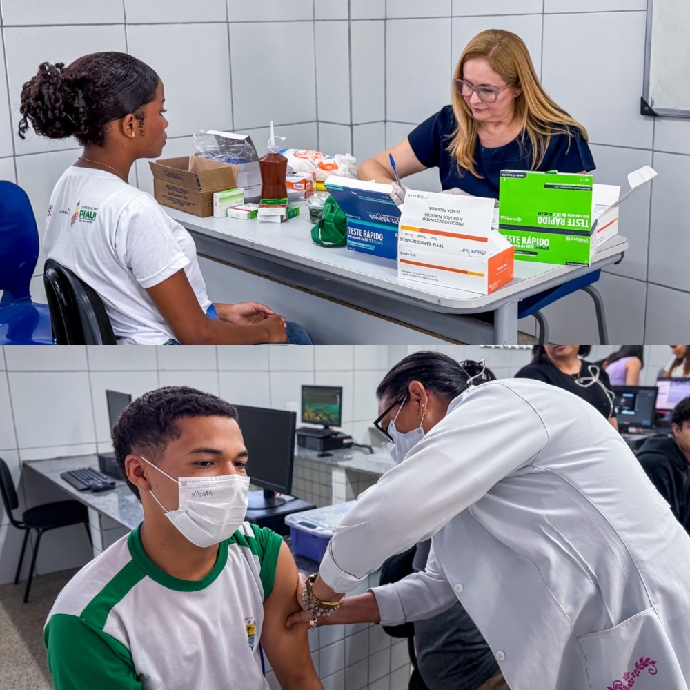 Saúde leva atendimento à comunidade escolar de Lagoa do Piauí - Imagem 1