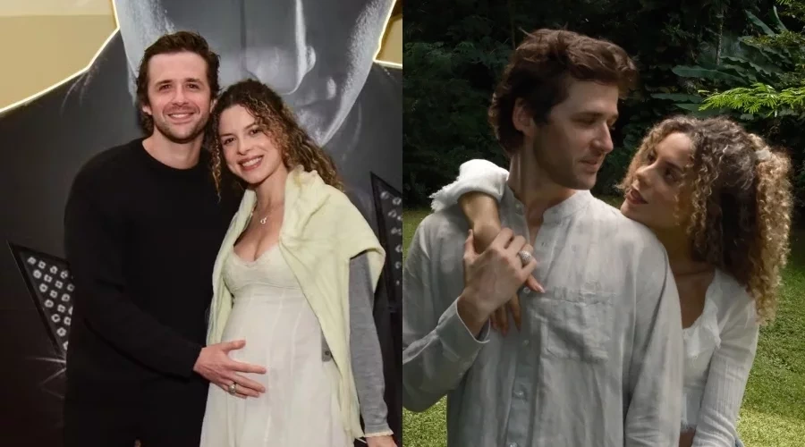 Ex-Malhação, Gil Coelho celebra nascimento da 1ª filha com atriz Larissa Gloor
