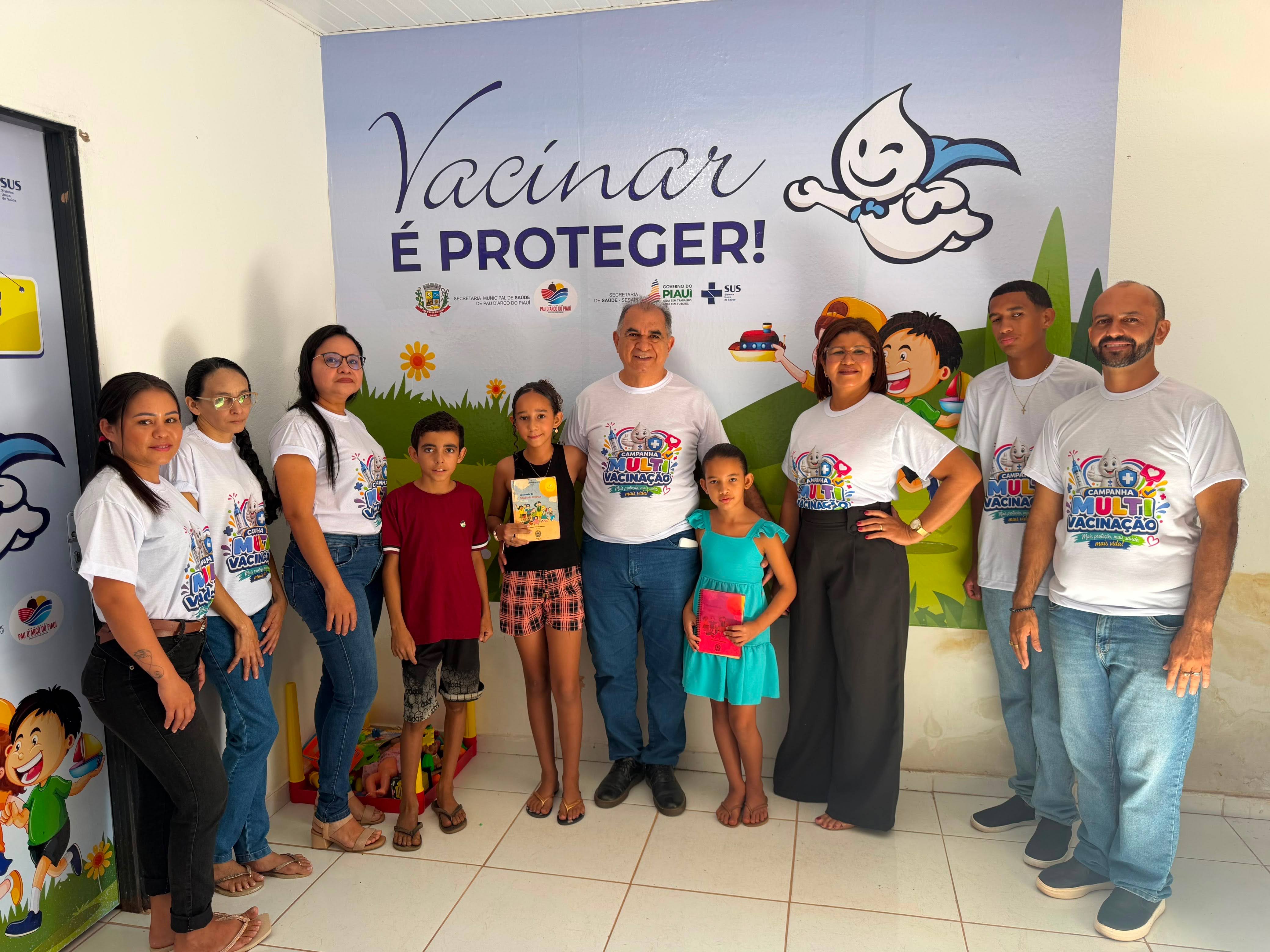Multivacinação chega a localidades da zona rural e à UBS do Centro de Pau D’Arco do Piauí - Imagem 2