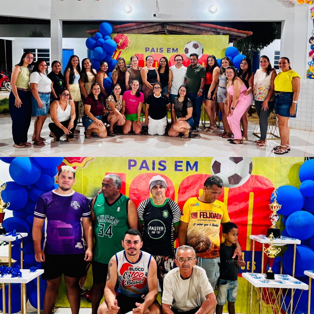 Homenagem pelo Dia dos Pais reúne famílias no povoado Boa Viagem, em Francisco Santos | Divulgação/Ascom