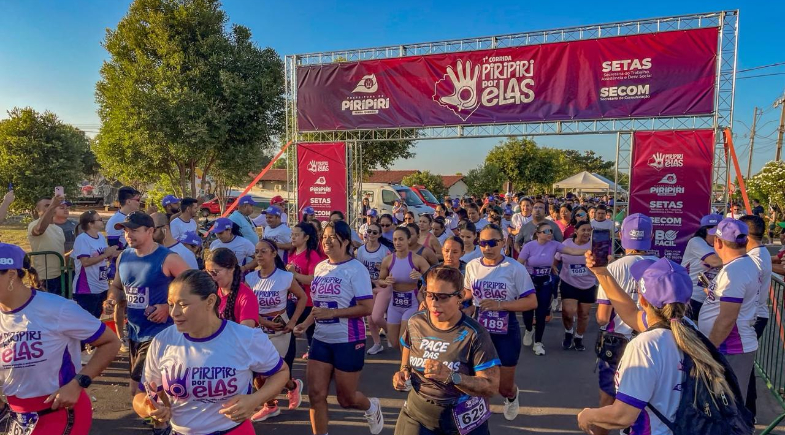 “Piripiri por Elas” reúne mais de 1,3 mil em corrida contra a violência; veja fotos
