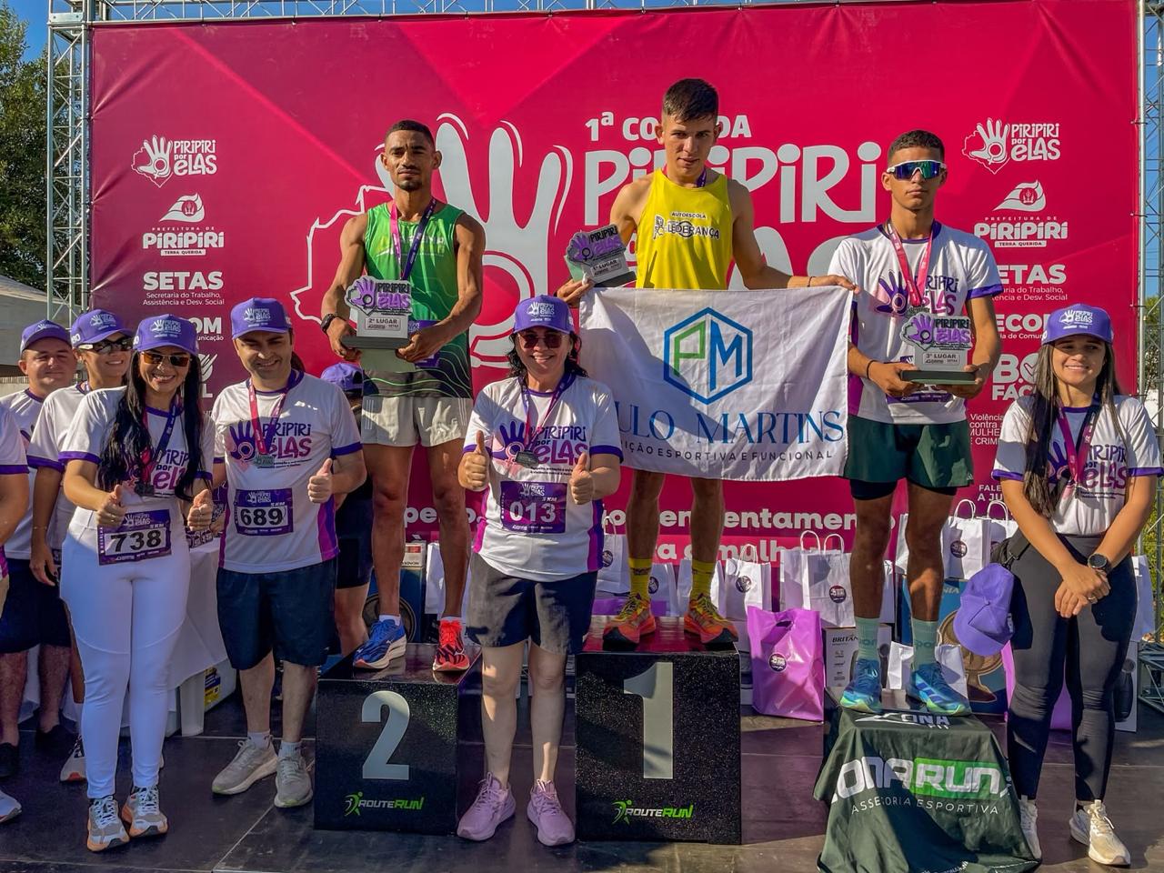 Corrida pelo fim da violência contra a mulher em Piripiri - Divulgação/ASCOMCorrida pelo fim da violência contra a mulher em Piripiri - Divulgação/ASCOM
