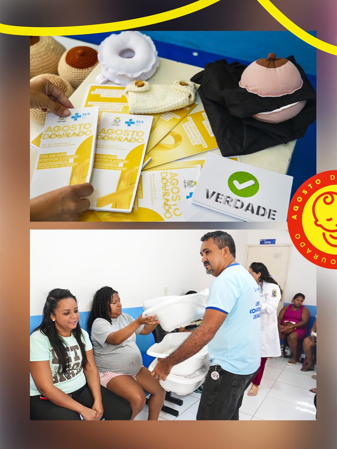 Agosto Dourado em Floriano - Divulgação/ASCOM