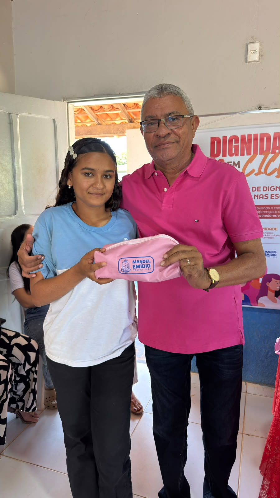 Projeto Dignidade Menstrual em Manoel Emídio - Divulgação/ASCOM