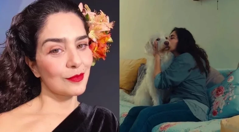 Letícia Sabatella comemora retorno do cachorro após decisão judicial