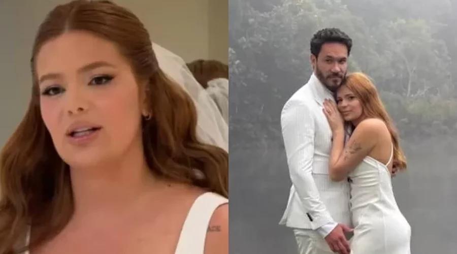 Viih Tube reprova cabelo ao testar visual de noiva antes do casamento com Eliezer